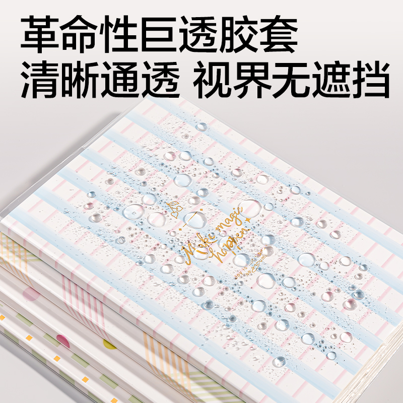 得力T3248巨透膠套本32K 48張(春之暢彩)(本)
