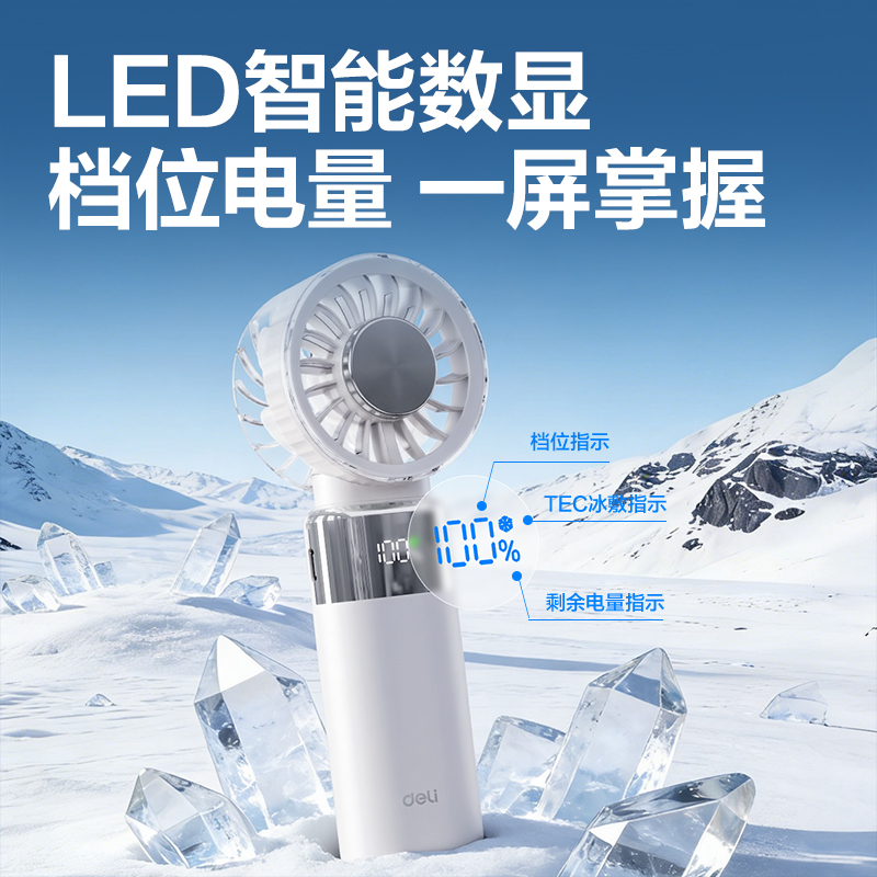 得力LK141風(fēng)扇(白)(臺(tái))