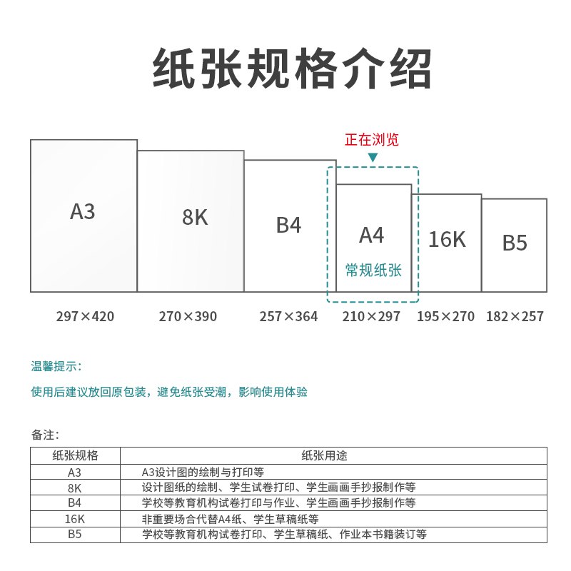 得力ZF3597佳鉑雙面復(fù)印紙A4-80g-6包(白)(包)
