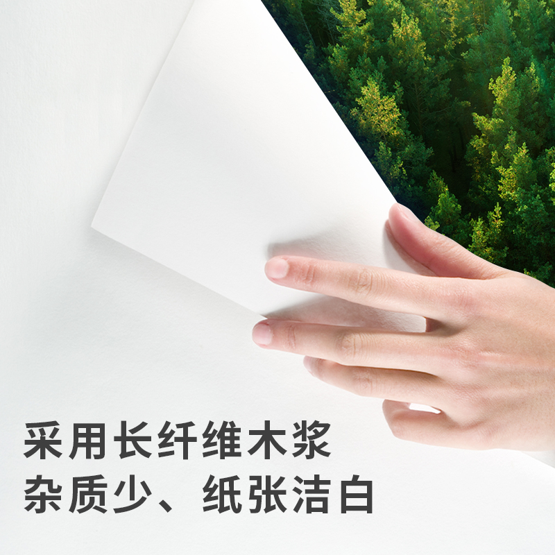 得力ZF3587佳鉑雙面復(fù)印紙A4-70g-6包(白)(包)