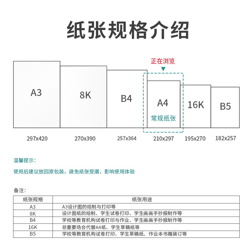 得力ZF3587佳鉑雙面復(fù)印紙A4-70g-6包(白)(包)