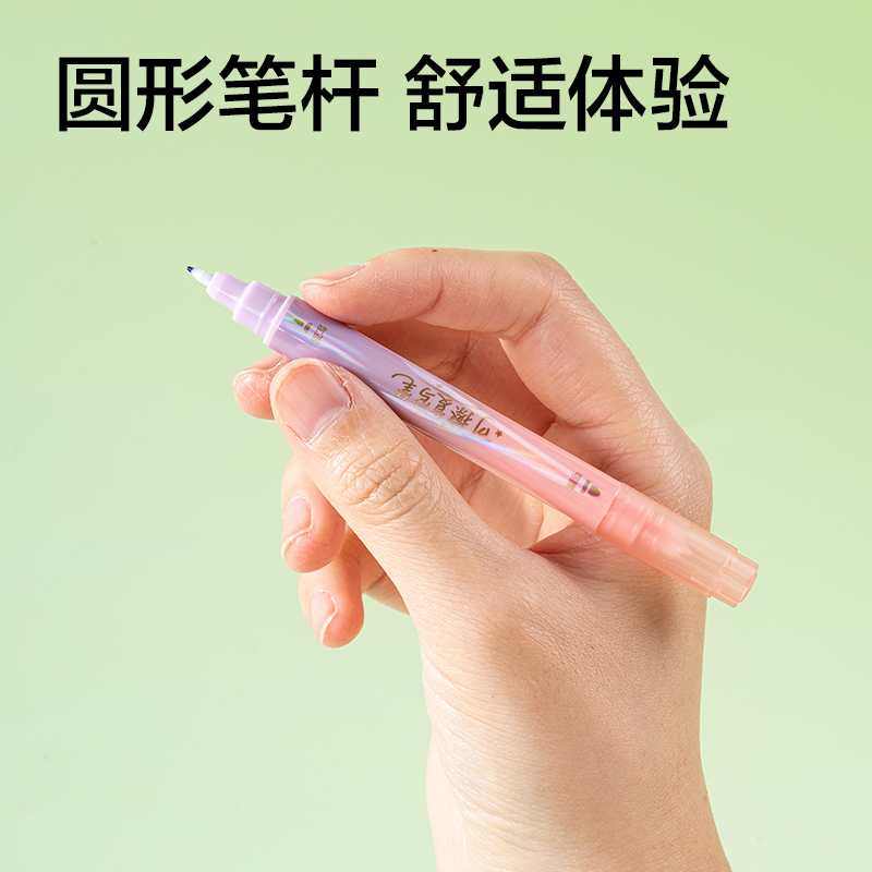 得力SF640可擦復(fù)寫筆(短款)(混)