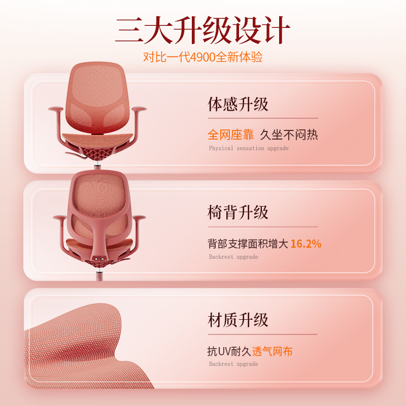 得力4900U職員網(wǎng)椅(綠)(把)