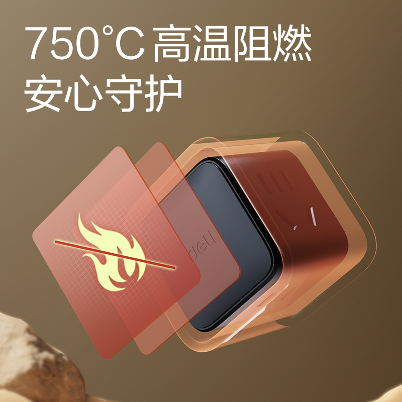 得力LU9422小魔方轉(zhuǎn)換器_2+2_彩盒(黑)(個)