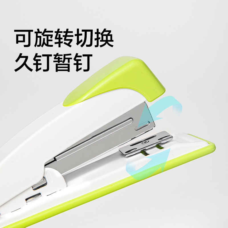 得力TA375桌面訂書機(深綠)(臺)