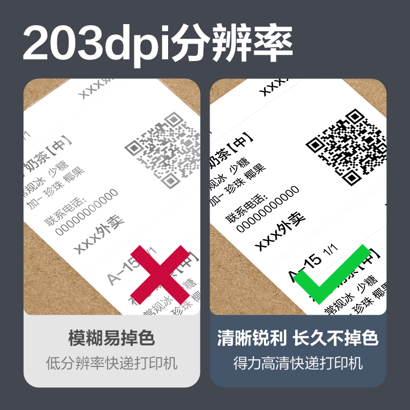 得力GE231W熱敏標(biāo)簽打印機(jī)(白)(臺(tái))