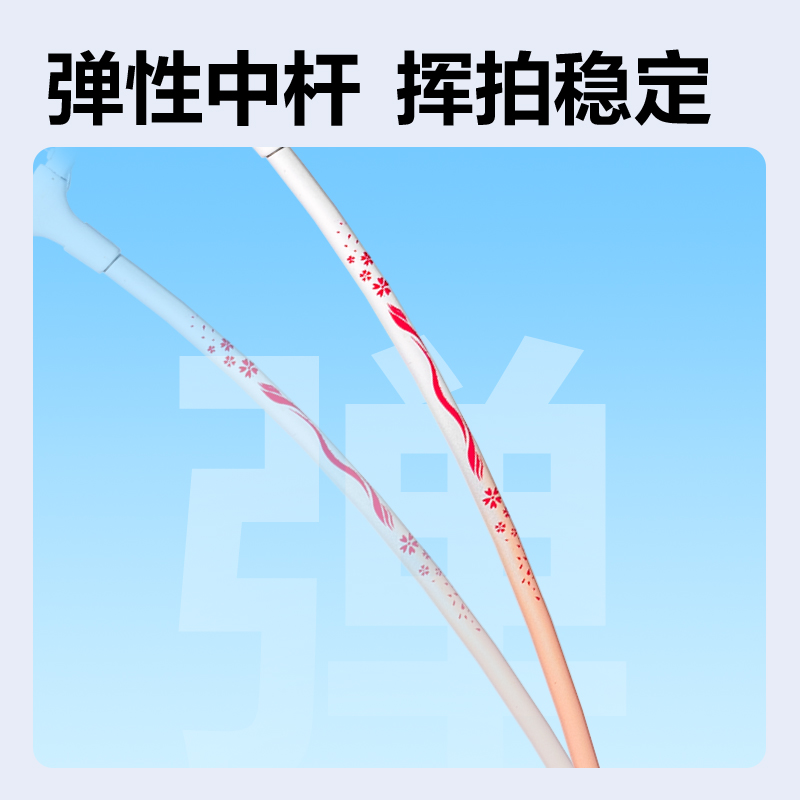 安格耐特FH122-6鐵合金羽毛球拍(對(duì)拍裝)(粉白、綠白)(付)