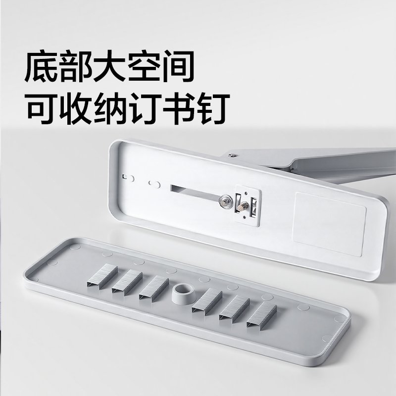 得力TA724重型訂書機(jī)100頁(白色)(臺)