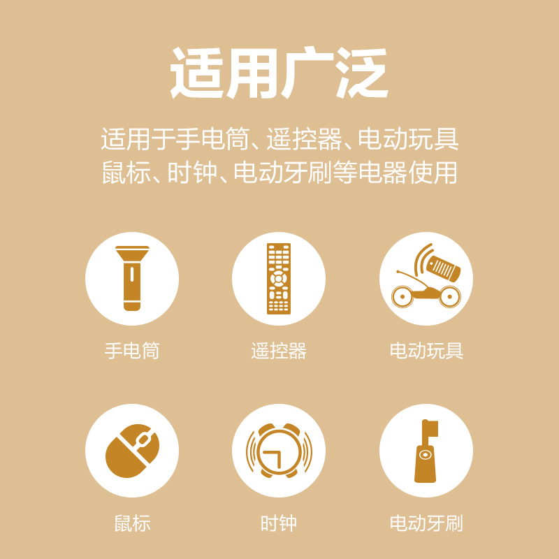 得力82900-5號(hào)堿性電池6粒熱縮裝(黃色)(袋)