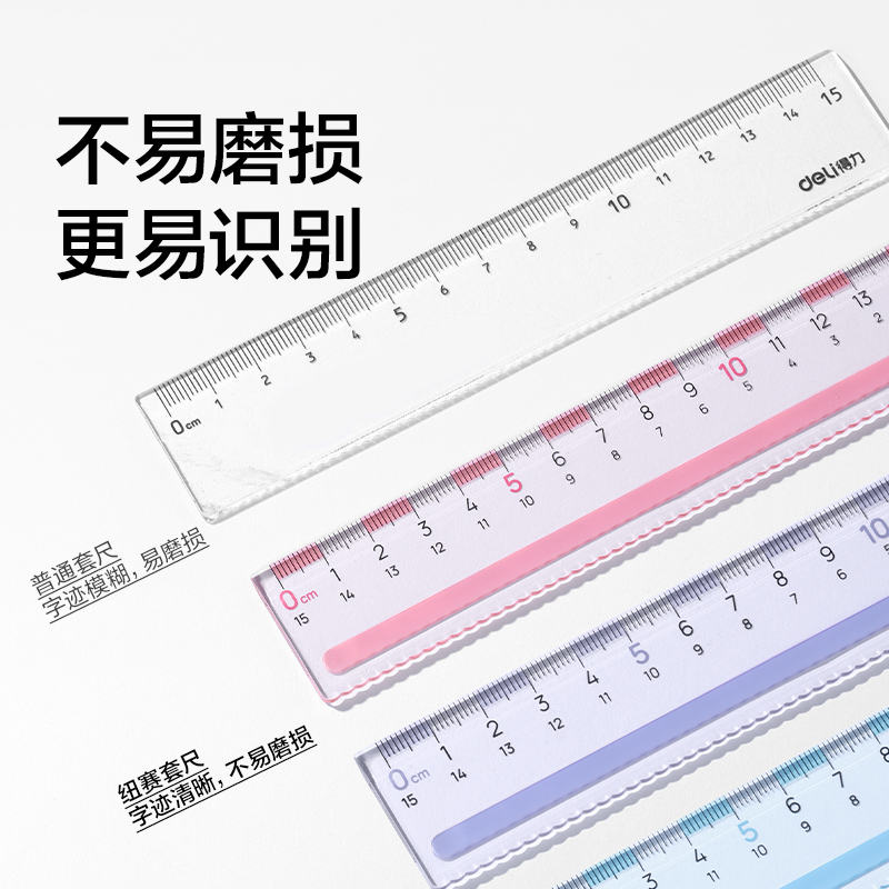紐賽NS095防滑易拾取套尺-四件套（藍(lán)色）（套）