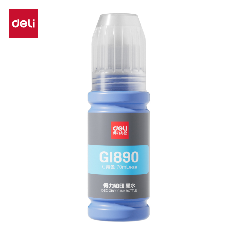 得力DEC-GI890C03墨水/墨盒(青色)(支)