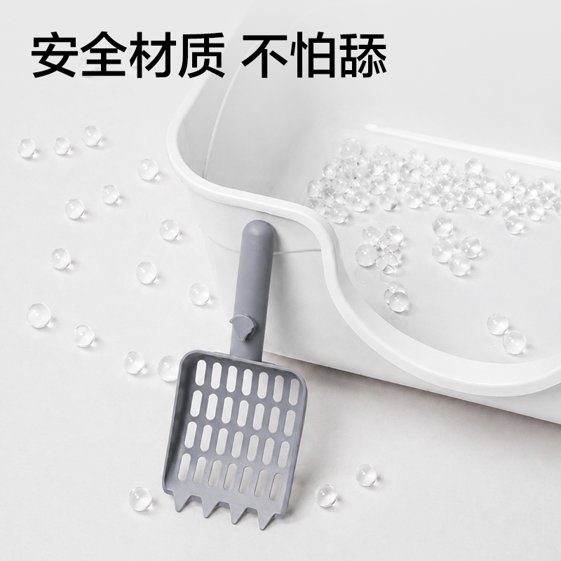 得力Bembam_BM101_55x37x25cm開放式貓砂盆(藍(lán))(箱)