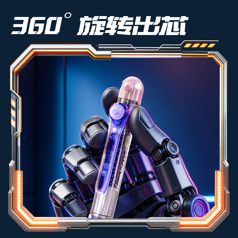 得力SS036-3六邊形戰(zhàn)士黑曜騎士濃黑可擦中性筆0.5mm子彈頭(黑)3支/盒