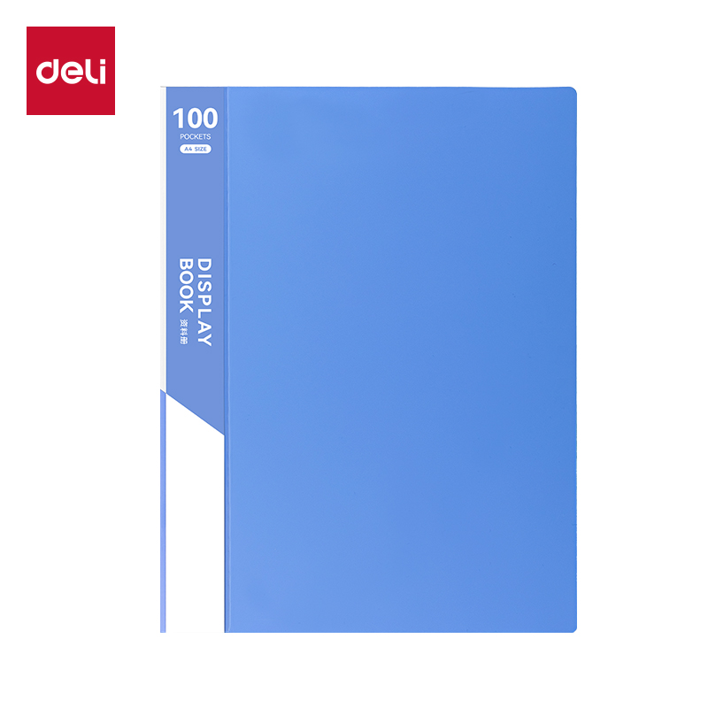 得力PQ108-100_100頁資料冊(cè)(淺藍(lán))(個(gè))