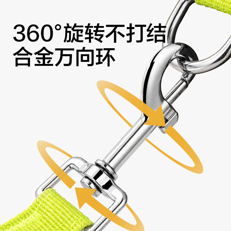 得力Bembam_BM507_S碼H型胸背牽引繩(灰)(個)