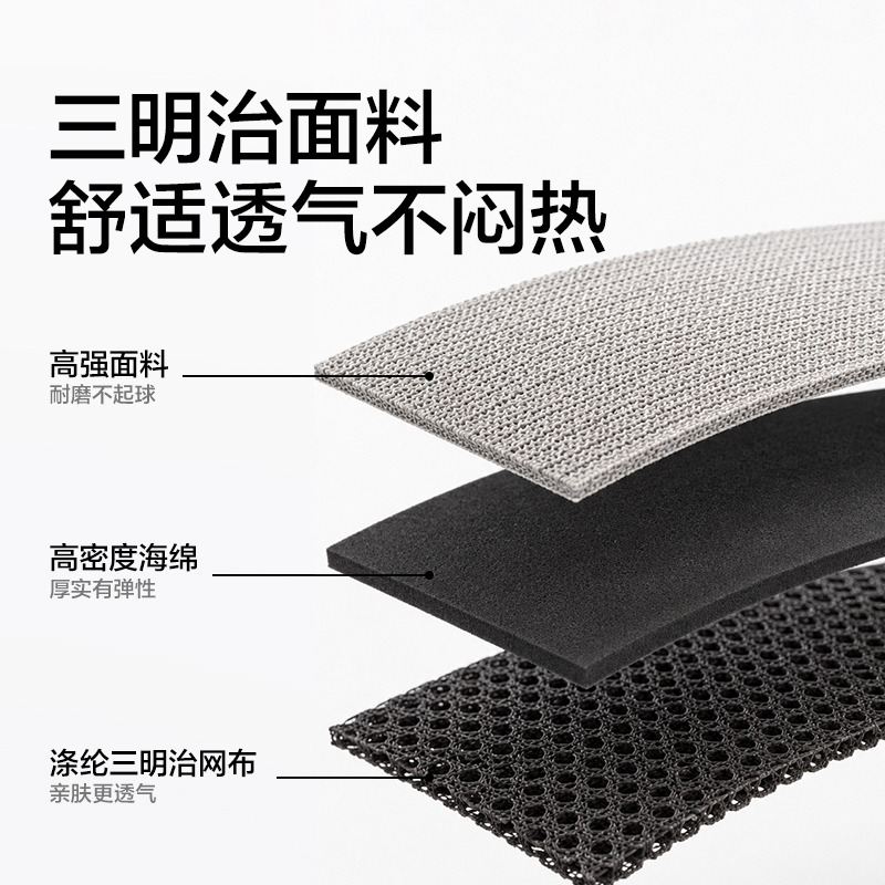 得力Bembam_BM508_M碼H型胸背牽引繩(灰)(個(gè))