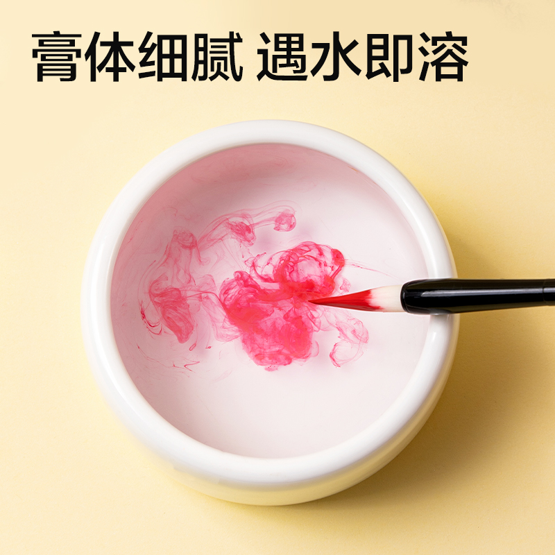 得力HS119-12初學(xué)國畫套裝(盒)(混)